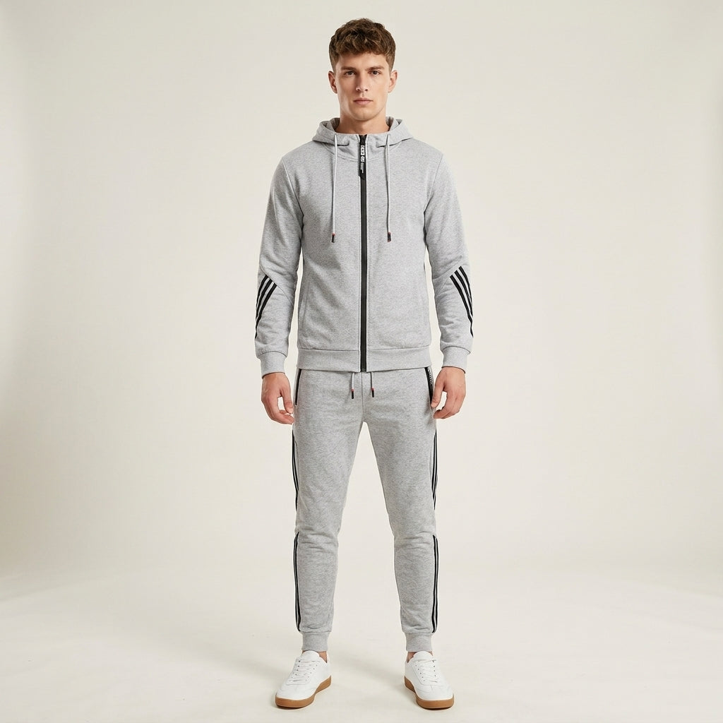 Flynn | Men's Tracksuit – Hooded Jacket &amp; Slim-Fit Joggers for All Activities