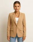 Amelia | Elegant White Women's Blazer