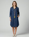 Scarlett | Denim Dress with Vintage-Inspired Look