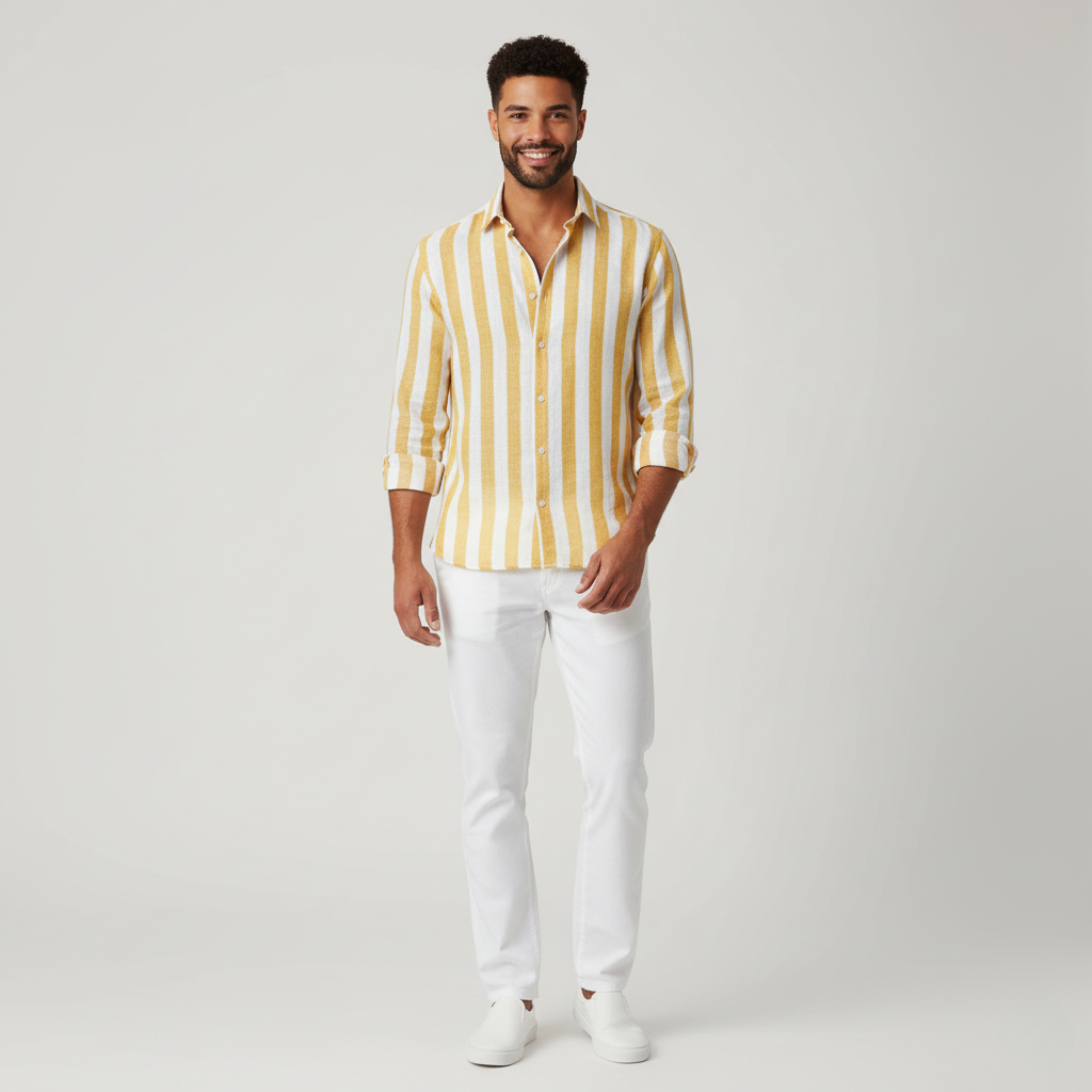 Mason | Men's Shirts with Striped Design