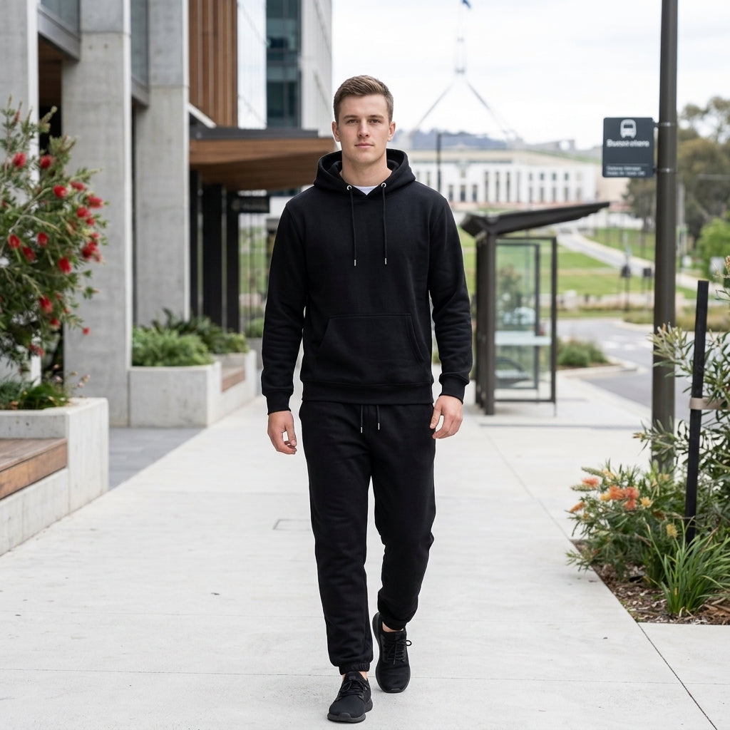Harrison | Men's Tracksuit – Relaxed Hoodie &amp; Tapered Joggers for Everyday Wear