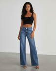 Olivia | High Waisted Wide Leg Jeans Women
