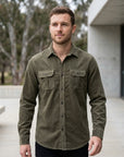 Beau | Vintage Men’s Shirt with Textured Style