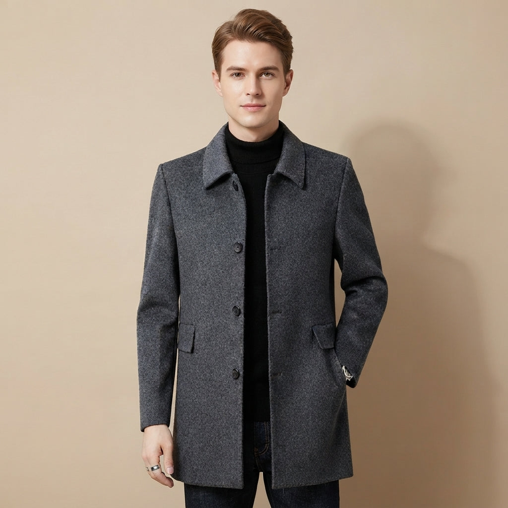 Noah | Men's Coat with Tailored Sophistication