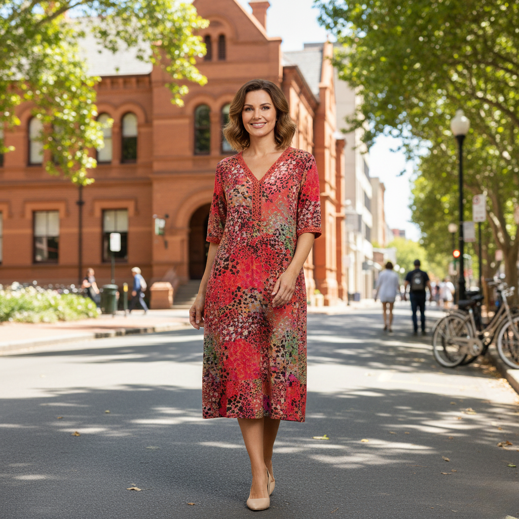 Olivia | Stylish Knee-Length Womens Dress