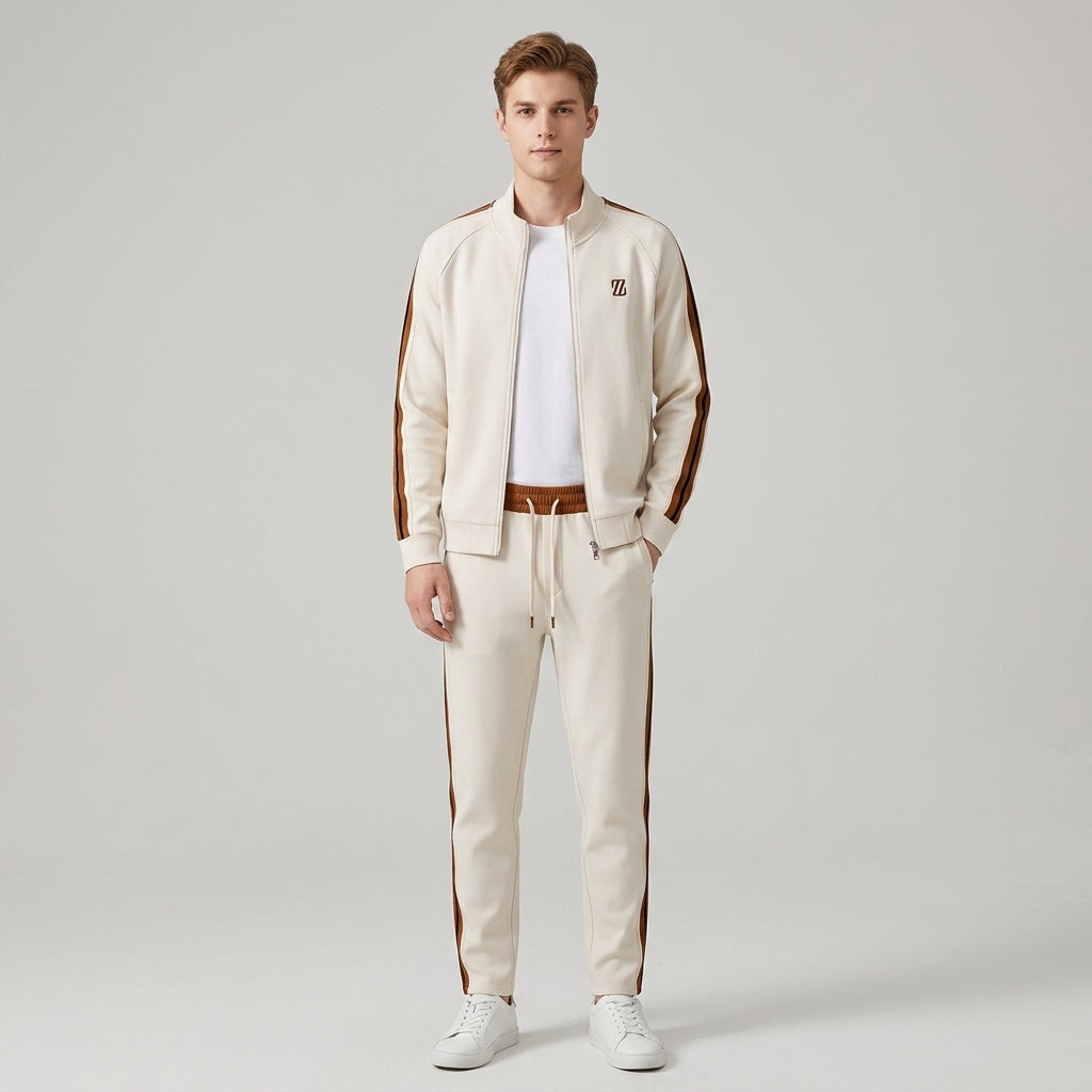 Jack | Men's Tracksuit – Zip-Up Jacket &amp; Elastic-Waist Trousers for Sport &amp; Leisure