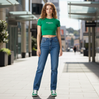 Lily | High Waist Straight Leg Jeans
