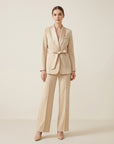 Aria | Women's Blazer & Wide-Leg Trouser Suit