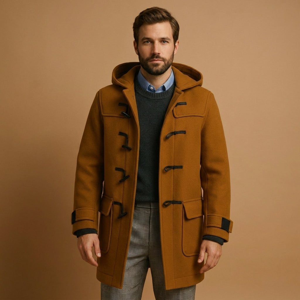 Seth | Men's Coat for Elegant Long Silhouette