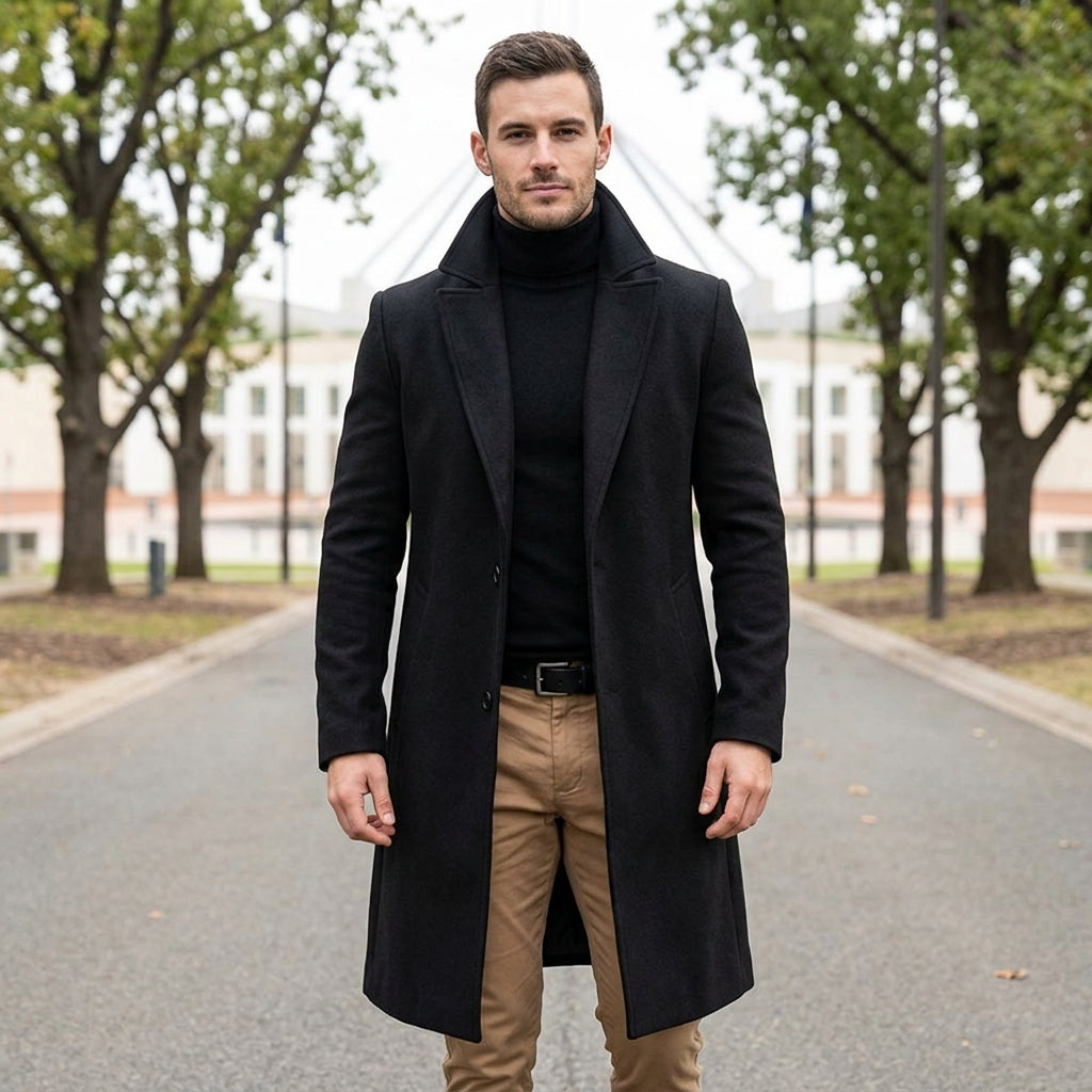Lachie | Warm Men’s Coat for Winter Comfort
