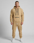 Angus | Men's Tracksuit – Hoodie & Cargo Joggers with Adjustable Hood