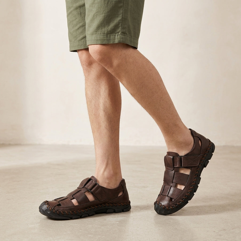 Matilda | Closed Toe Fisherman Men's Sandals