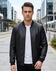 Jasper | Men's Coat for Stand-Up Collar Comfort