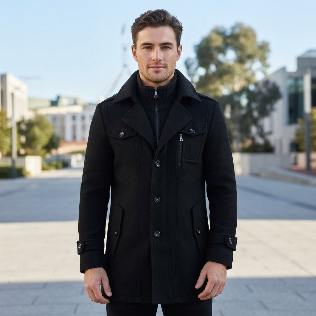 William | Men's Coat with Versatile Winter Style
