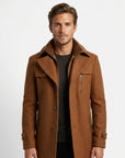 Braxton | Men’s Trench Coat with Refined Fit
