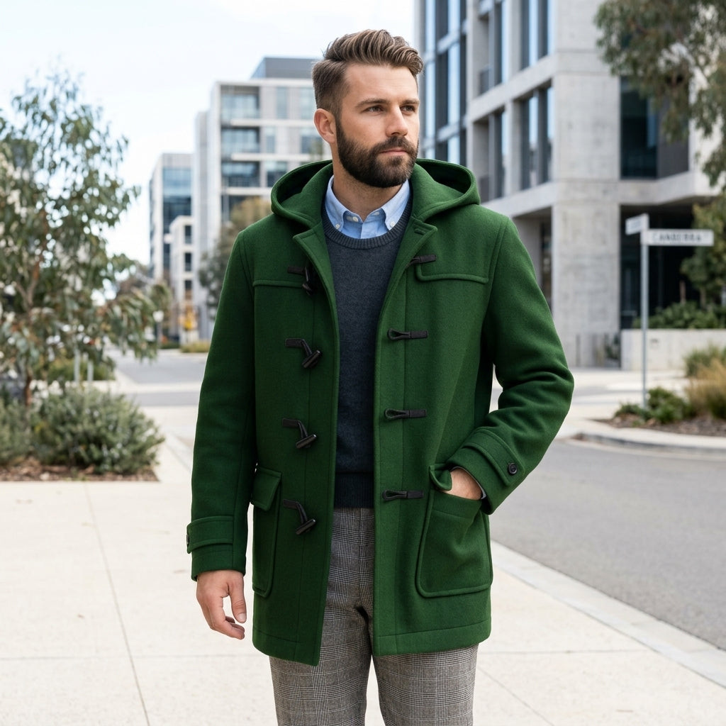 Seth | Men's Coat for Elegant Long Silhouette