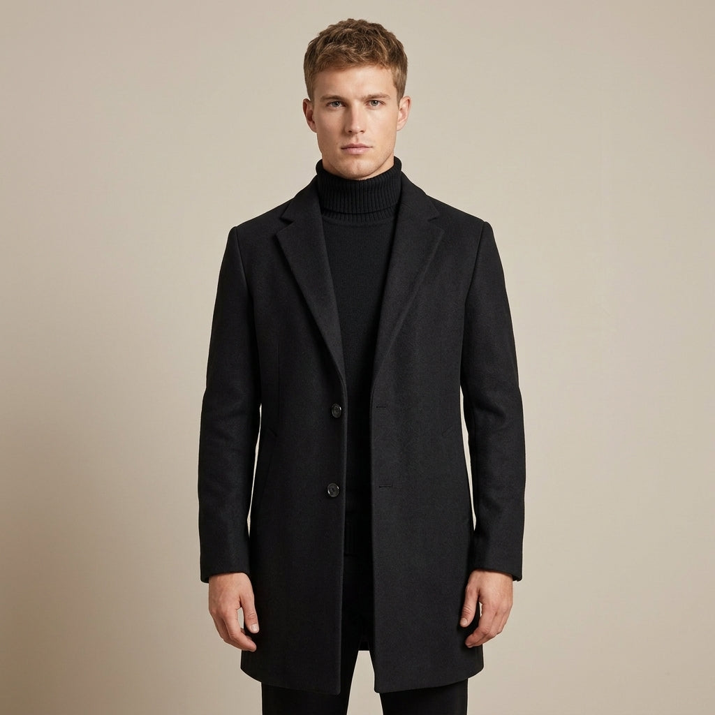 Darcy | Wool Men's Coat for Winter Warmth