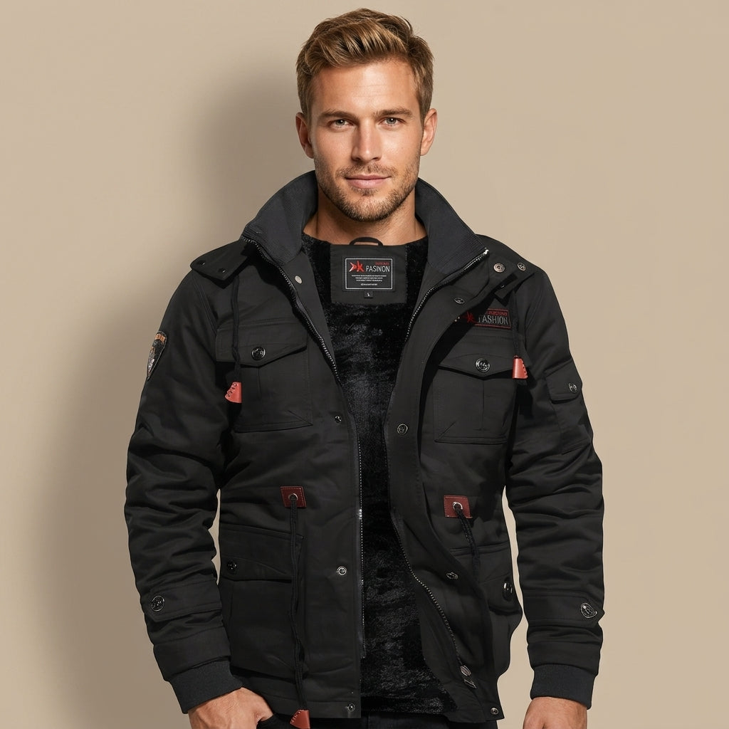 Ronan | Men's Coat for Waterproof Military Look