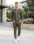 William | Men's Tracksuit – Zip Jacket & Elastic Trousers for Everyday Comfort
