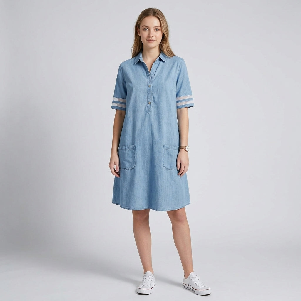 Charlotte | Denim Dress with Timeless Style