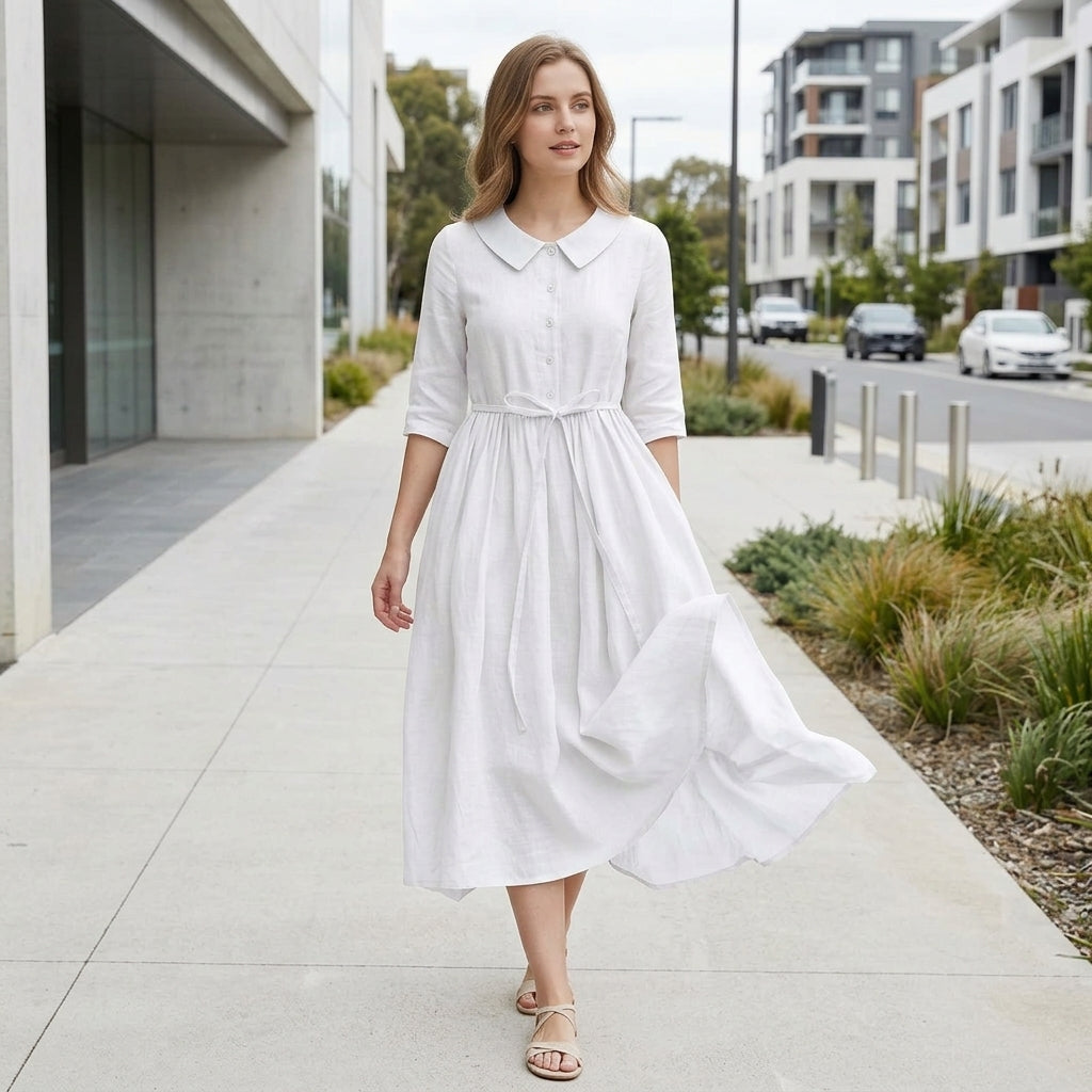 Aaliyah | Women's Summer Dress with Flattering Fit