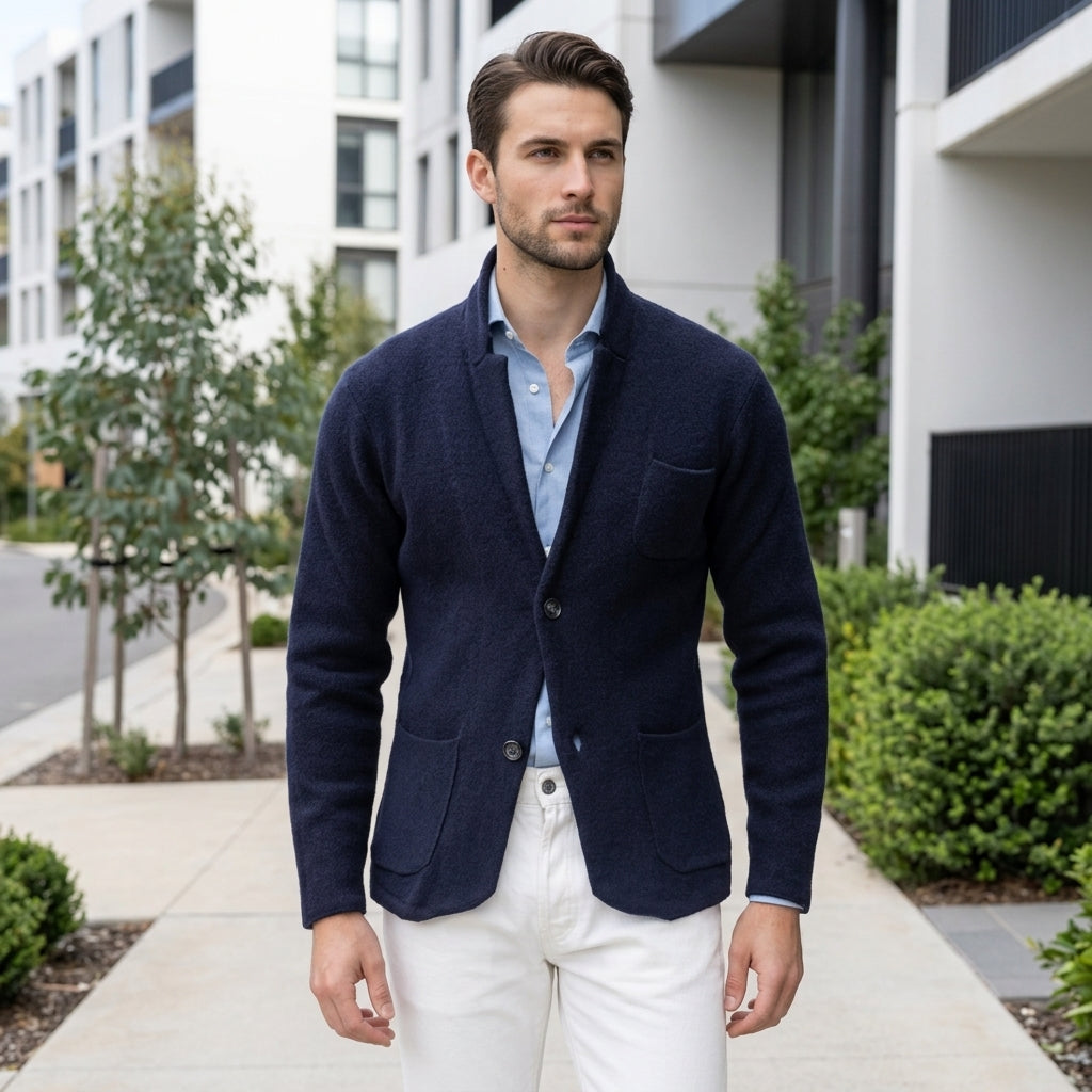 Jasper | Sport Men's Coat with Tailored Blazer Cut