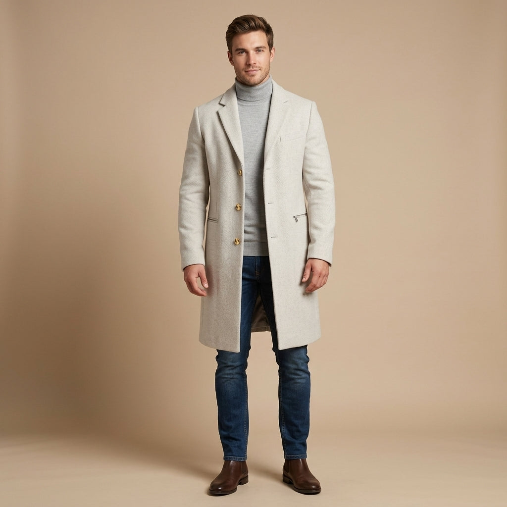 Fletcher | Men's Coat for Classic Overcoat Warmth
