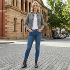 Samantha | Military Style Blazer with Unique Design