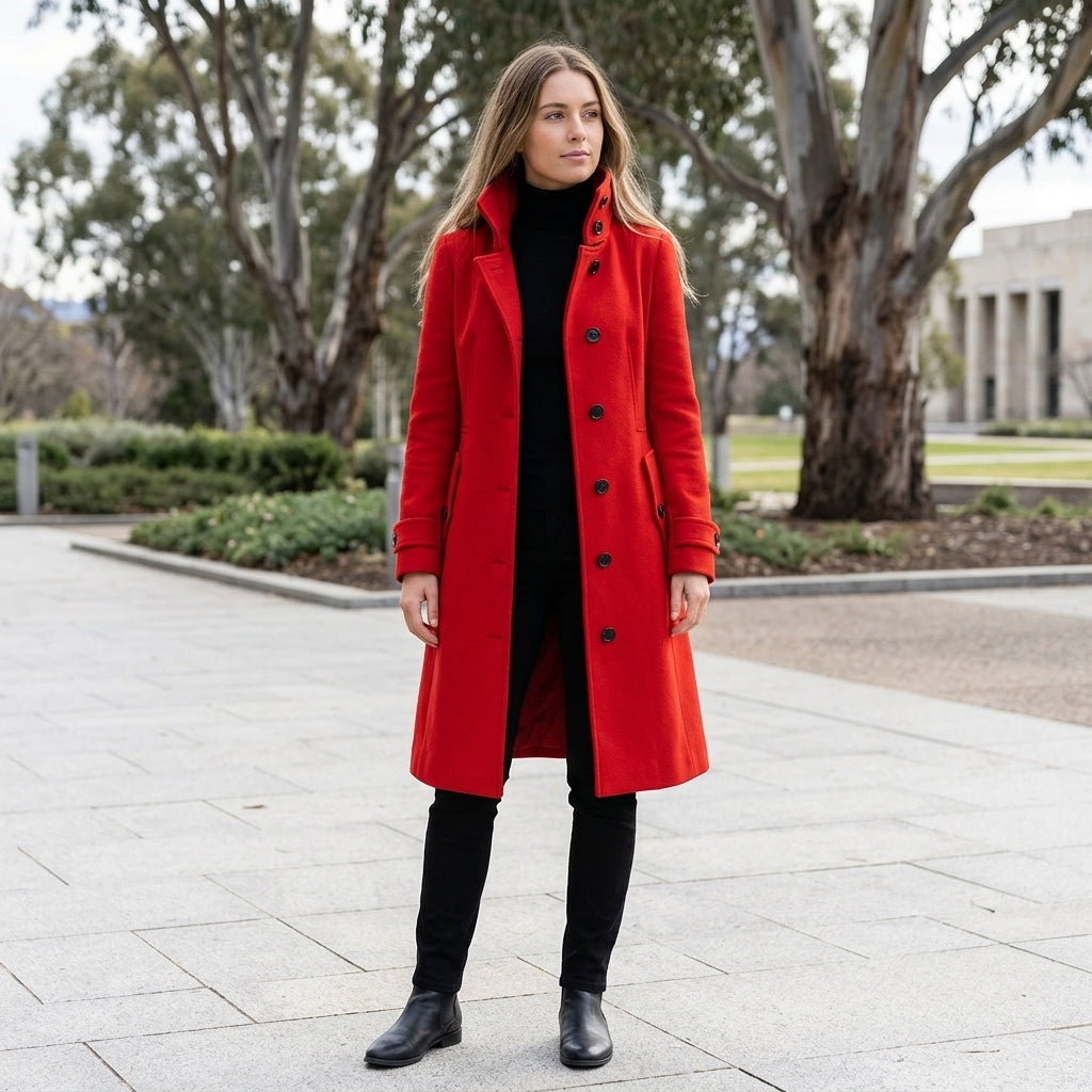 Sophia | Long Warm Trench Coat Women
