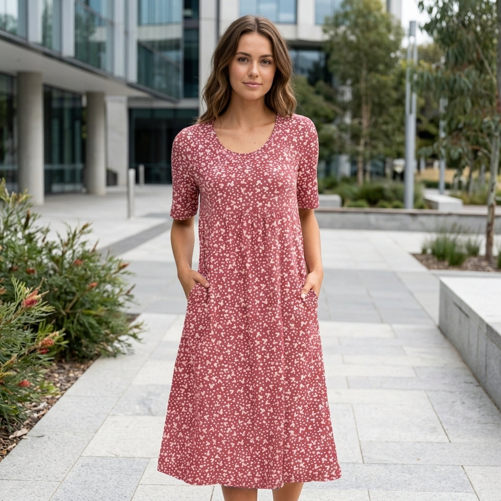 Savannah | Women's Summer Dress with Lightweight Fabric