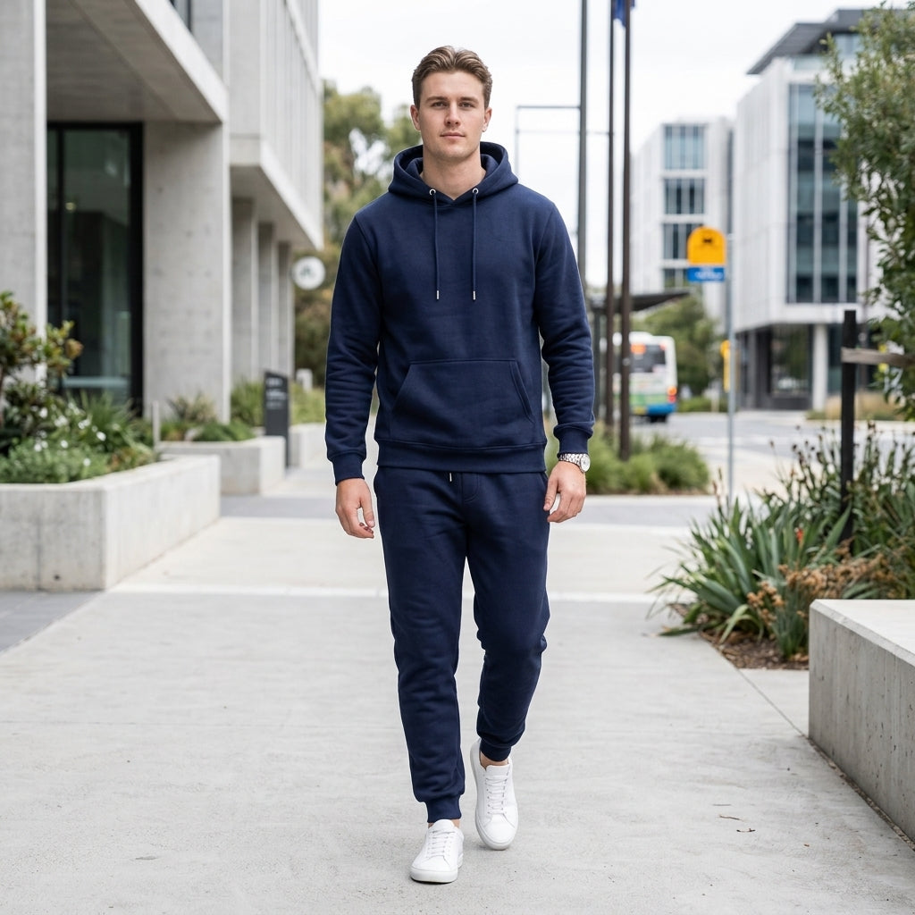 Harrison | Men's Tracksuit – Relaxed Hoodie &amp; Tapered Joggers for Everyday Wear