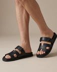 Noah | Men's Sandals – Leather Summer Slides