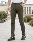 Finley | Tailored Men’s Trousers with Checked Design