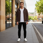 Hudson | Casual Full Zip Hoodie for Men