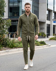 Oliver | Men's Tracksuit – Zip Jacket & Adjustable Joggers for Gym & Casual Wear