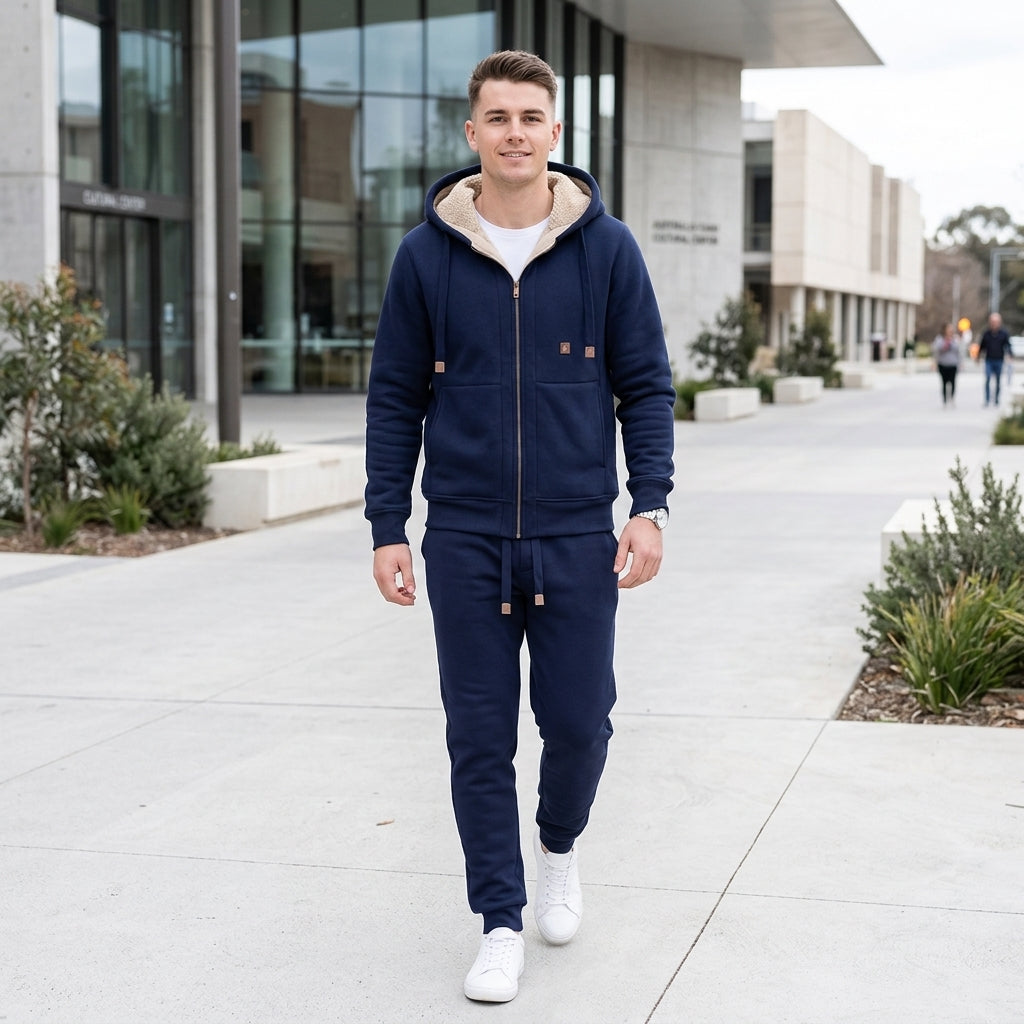 Cooper | Men's Tracksuit – Soft Hoodie &amp; Jogger Set for Everyday Relaxation