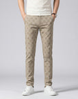 Finley | Tailored Men’s Trousers with Checked Design