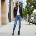 Samantha | Military Style Blazer with Unique Design