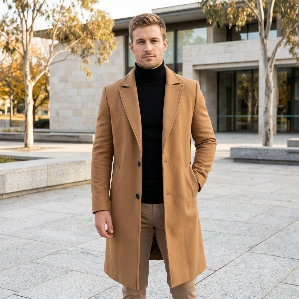 Lachie | Warm Men’s Coat for Winter Comfort