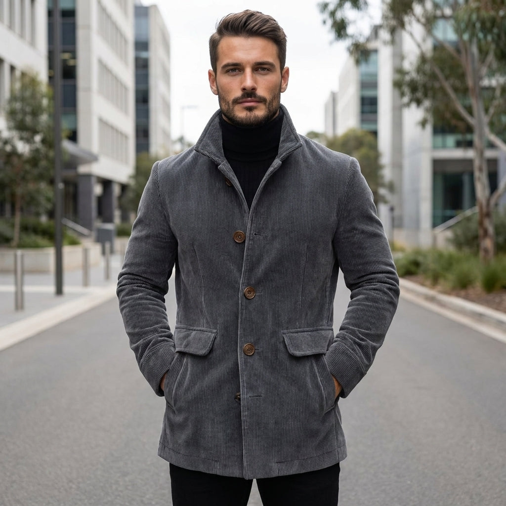 Rafferty | Men's Coat Vintage Corduroy Charm