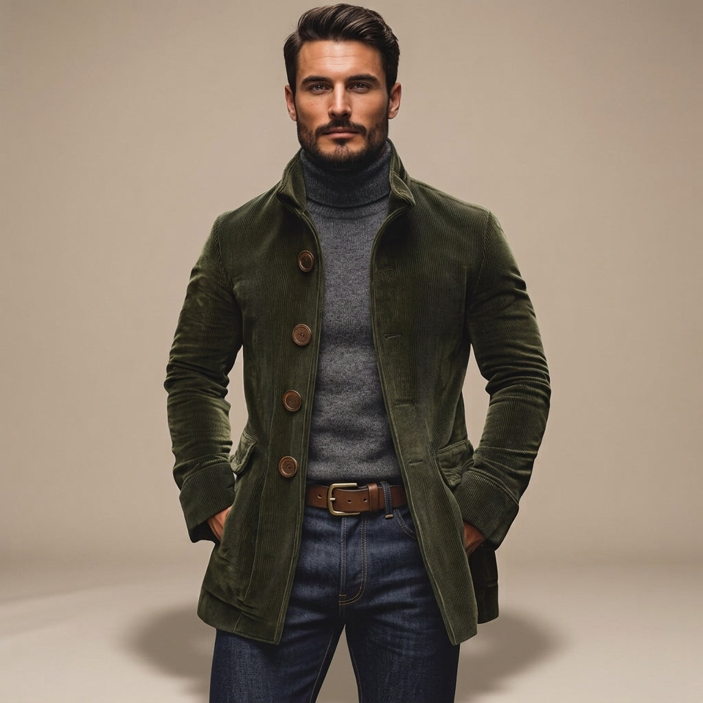 Rafferty | Men's Coat Vintage Corduroy Charm