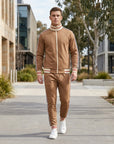 William | Men's Tracksuit – Zip Jacket & Elastic Trousers for Everyday Comfort