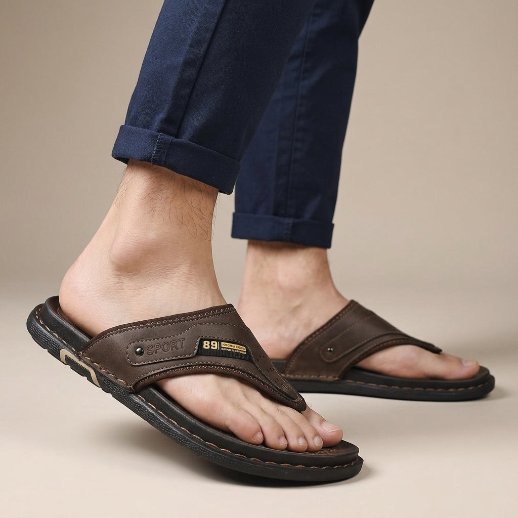Harrison | Men's Sandals – Orthopedic Thong Support