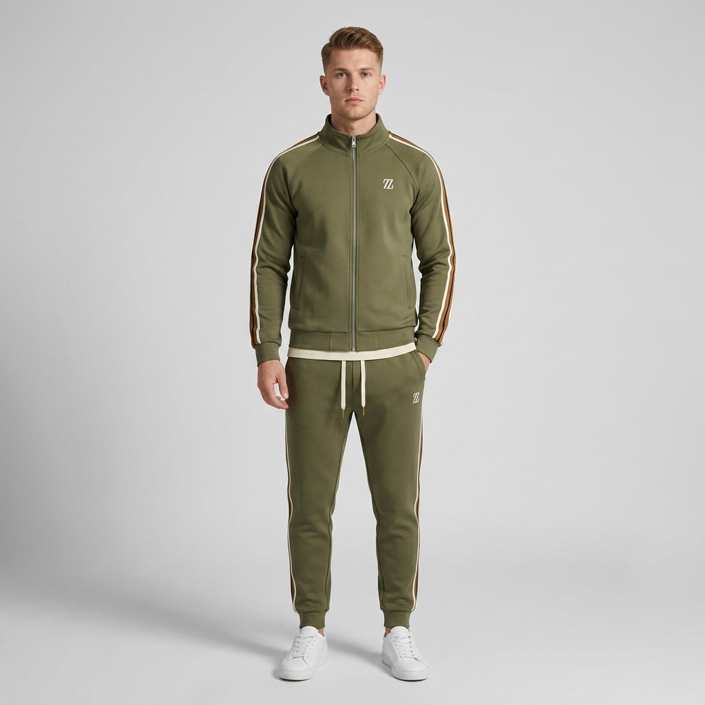 Jack | Men's Tracksuit – Zip-Up Jacket &amp; Elastic-Waist Trousers for Sport &amp; Leisure