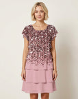 Tahlia | Women's Summer Dress with Floral Ruffle Design
