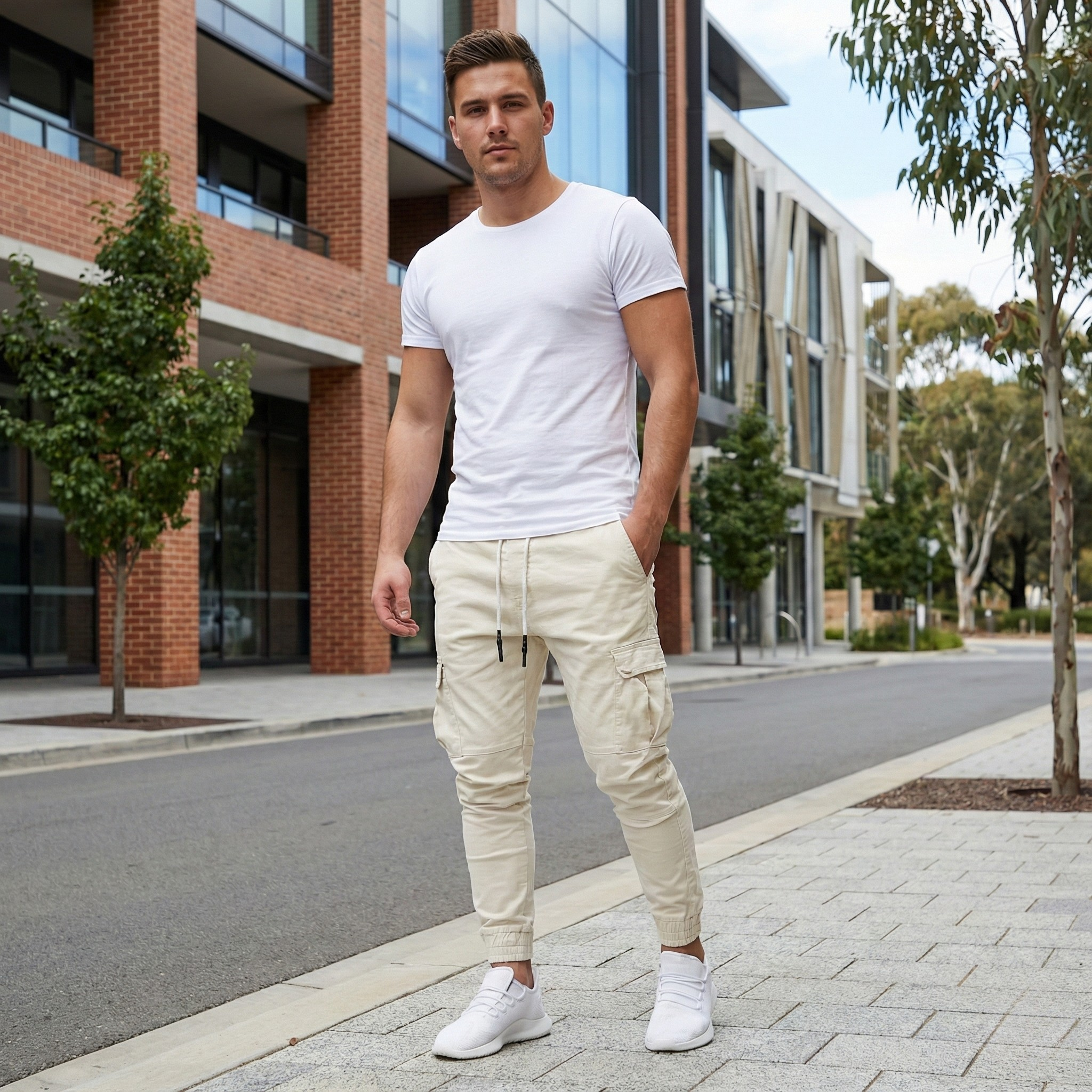 Wayne | Cargohosen für Herren mit modernem Schnitt