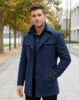 Braxton | Men’s Trench Coat with Refined Fit