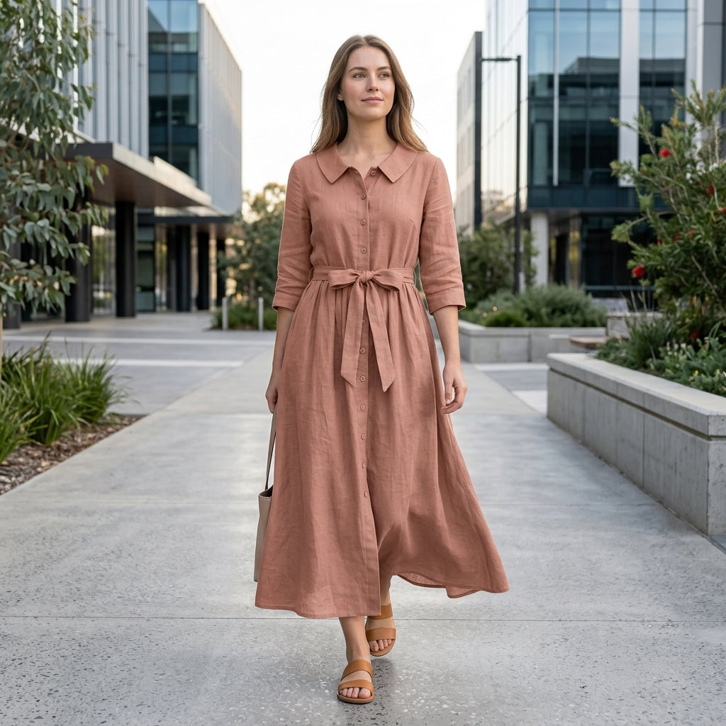 Aaliyah | Women's Summer Dress with Flattering Fit