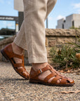 Oliver | Men's Sandals – Leather Summer Style