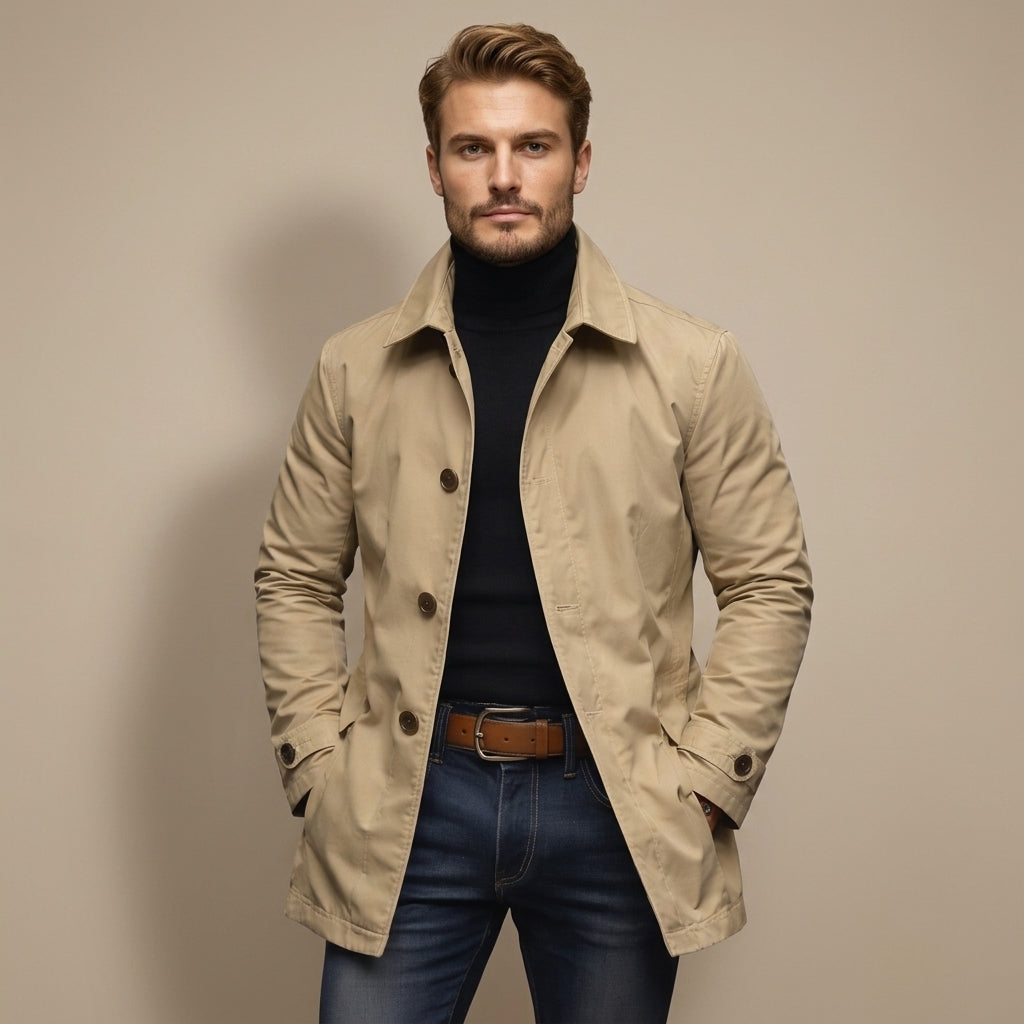 Digby | Men's Coat for Weather-Resistant Design